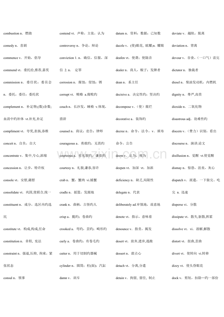 2023年考博英语词汇大全完全免费版.doc_第2页