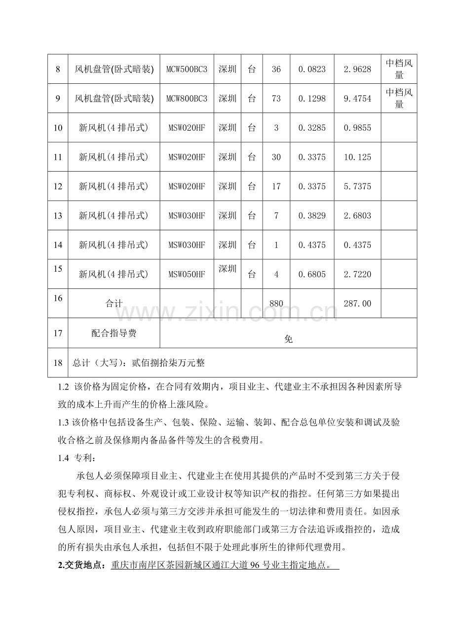 xx医院中央空调设备供货合同.doc_第3页