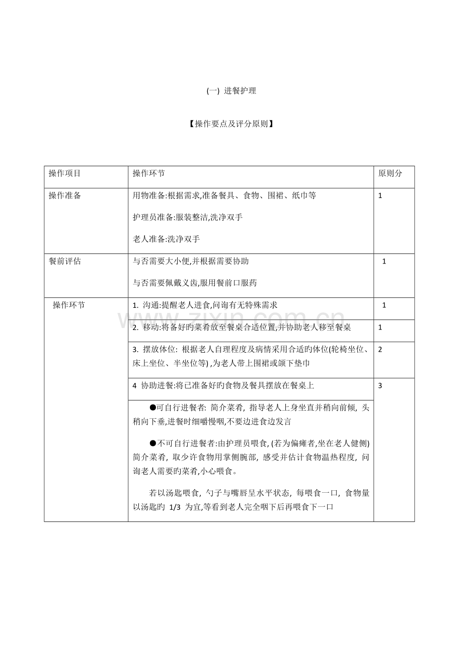 2023年新版护理员考试操作评分.doc_第3页