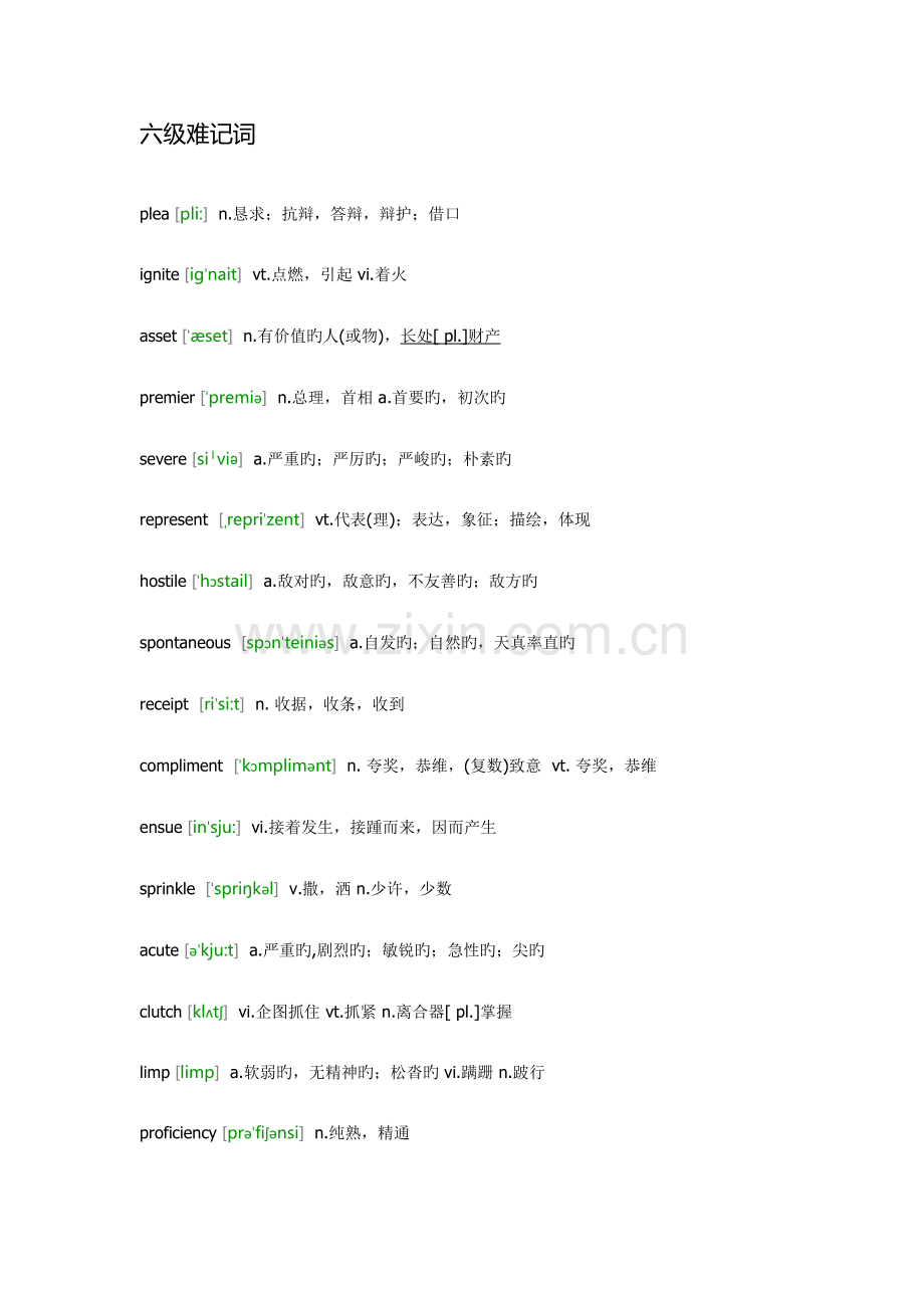 2023年六级超难词汇.doc_第1页