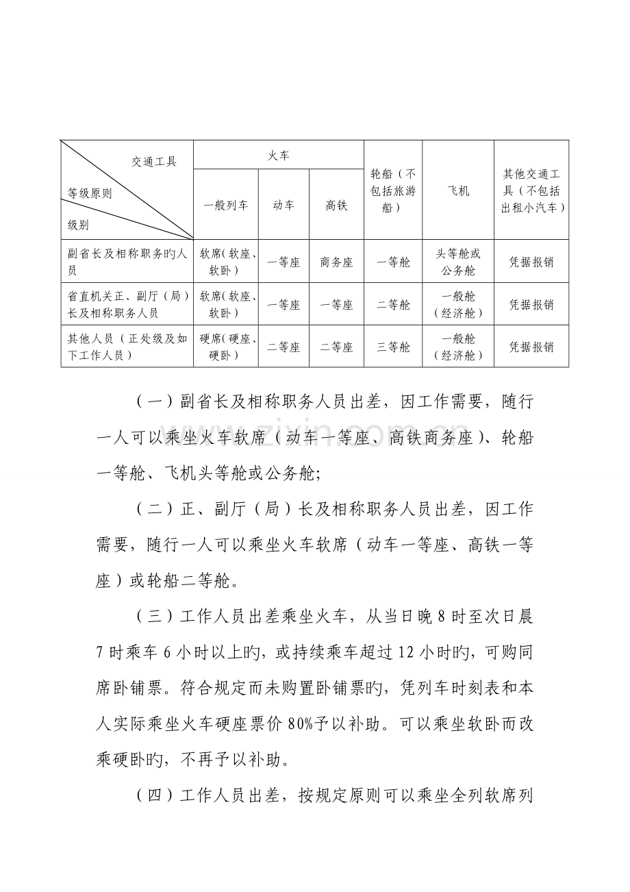 河南省水利厅机关差旅费管理实施细则.doc_第2页