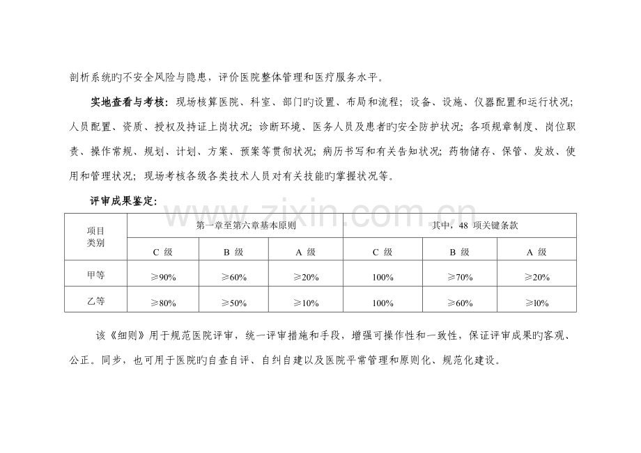 河北省三级综合医院评审标准实施细则.doc_第2页