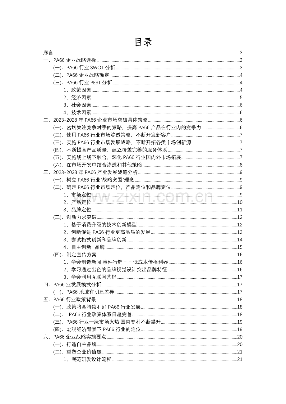 2023年PA66行业洞察报告及未来五至十年预测分析报告.docx_第2页