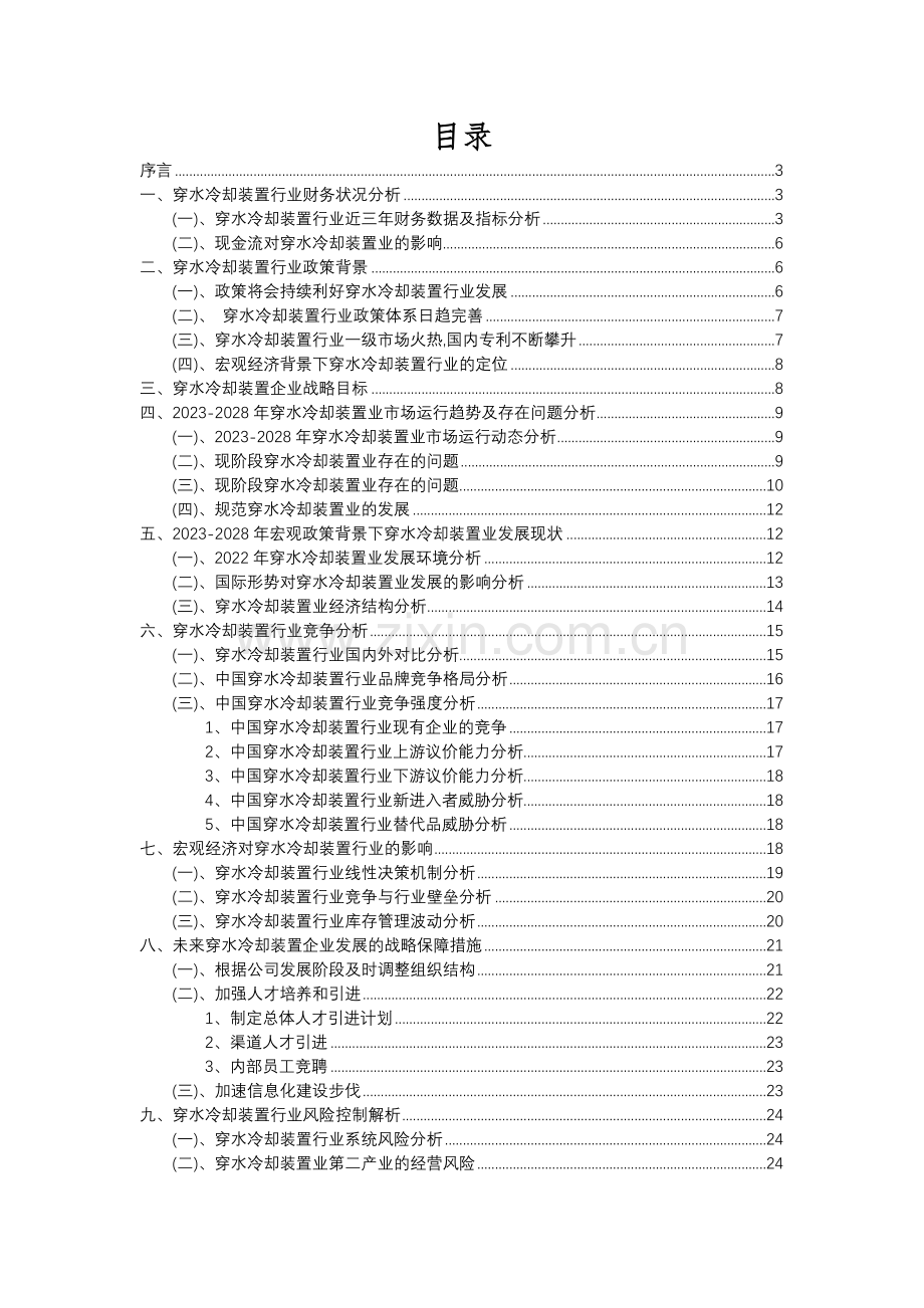 2023年穿水冷却装置行业分析报告及未来五至十年行业发展报告.docx_第2页