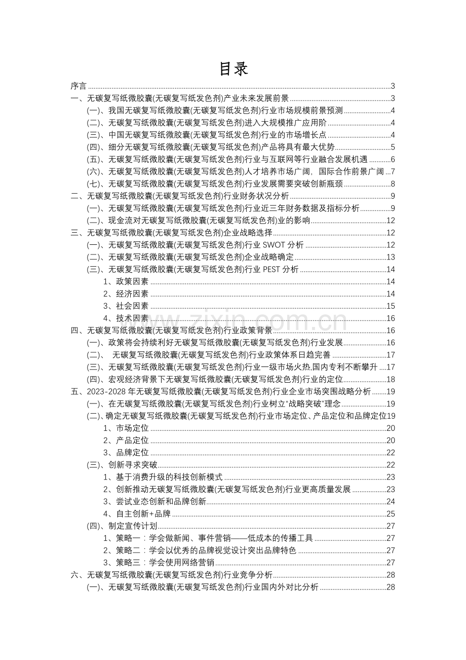 2023年无碳复写纸微胶囊(无碳复写纸发色剂)行业分析报告及未来五至十年行业发展报告.docx_第2页