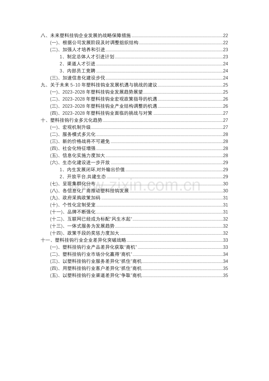 2023年塑料挂钩行业分析报告及未来五至十年行业发展报告.docx_第3页