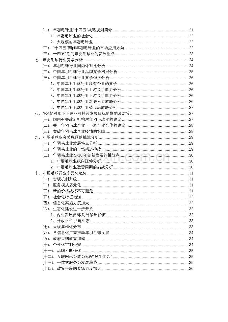 2023年年羽毛球行业分析报告及未来五至十年行业发展报告.doc_第3页