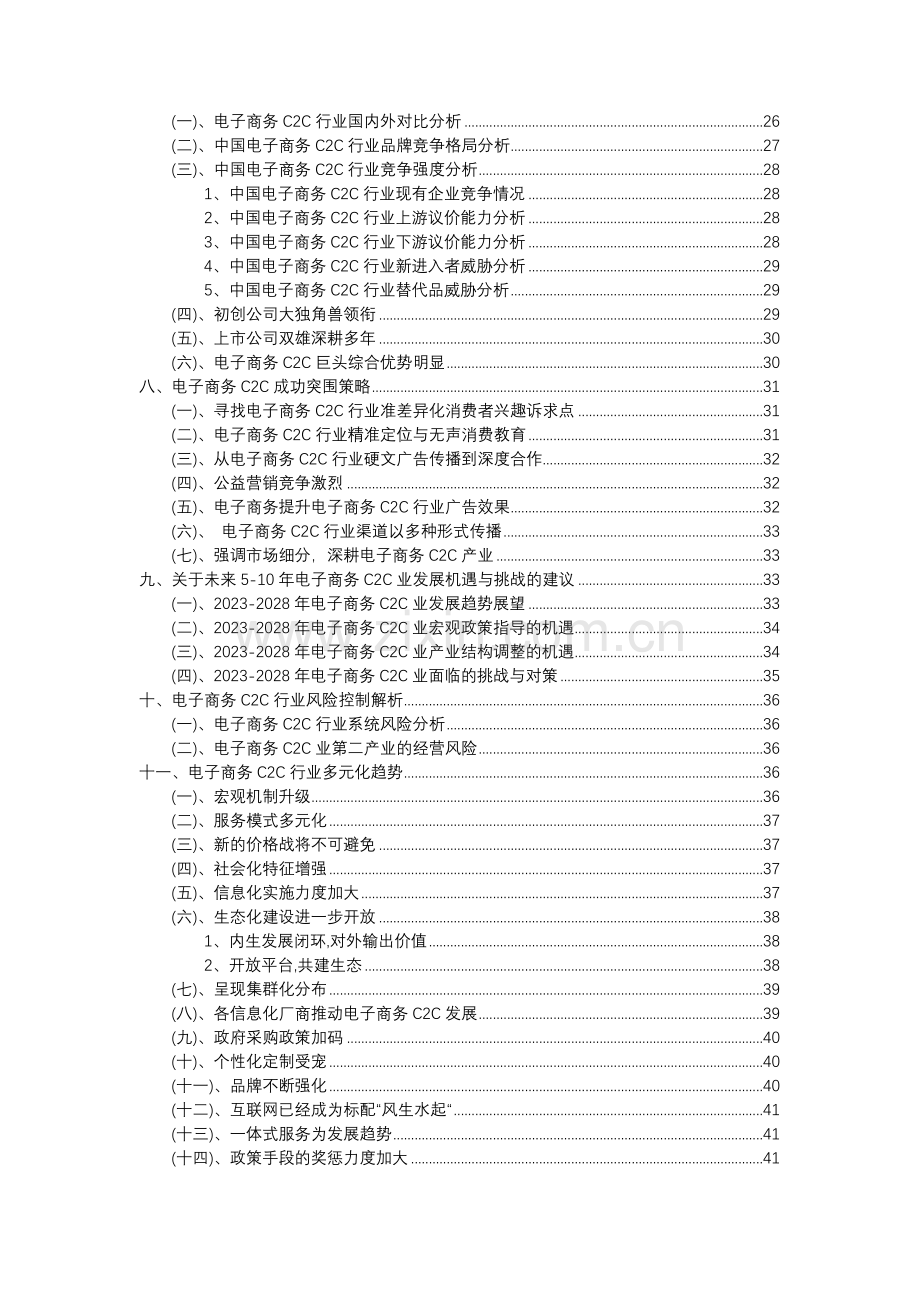 2023年电子商务C2C行业分析报告及未来五至十年行业发展报告.docx_第3页