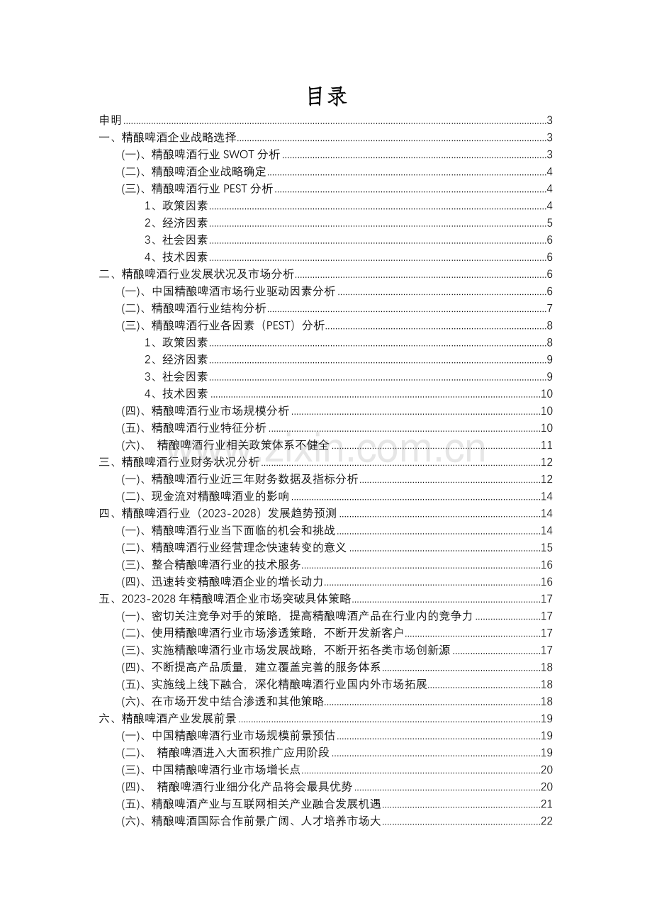 2023年精酿啤酒行业分析报告及未来五至十年行业发展报告.docx_第2页