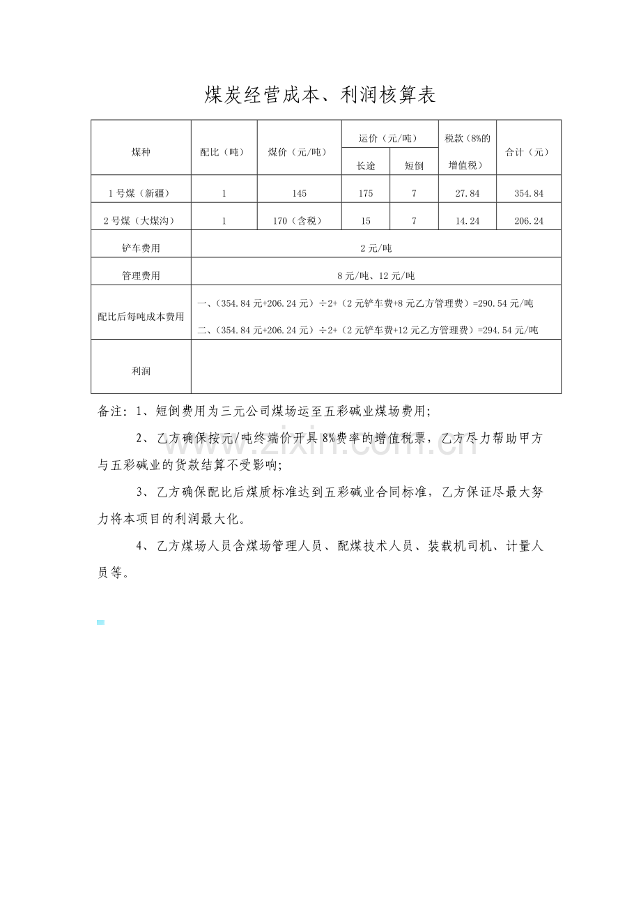 煤炭经营合作协议.doc_第3页