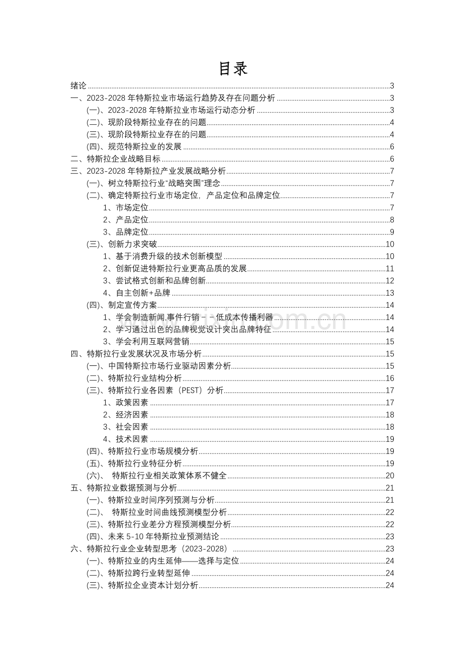 2023年特斯拉行业分析报告及未来五至十年行业发展报告.docx_第2页