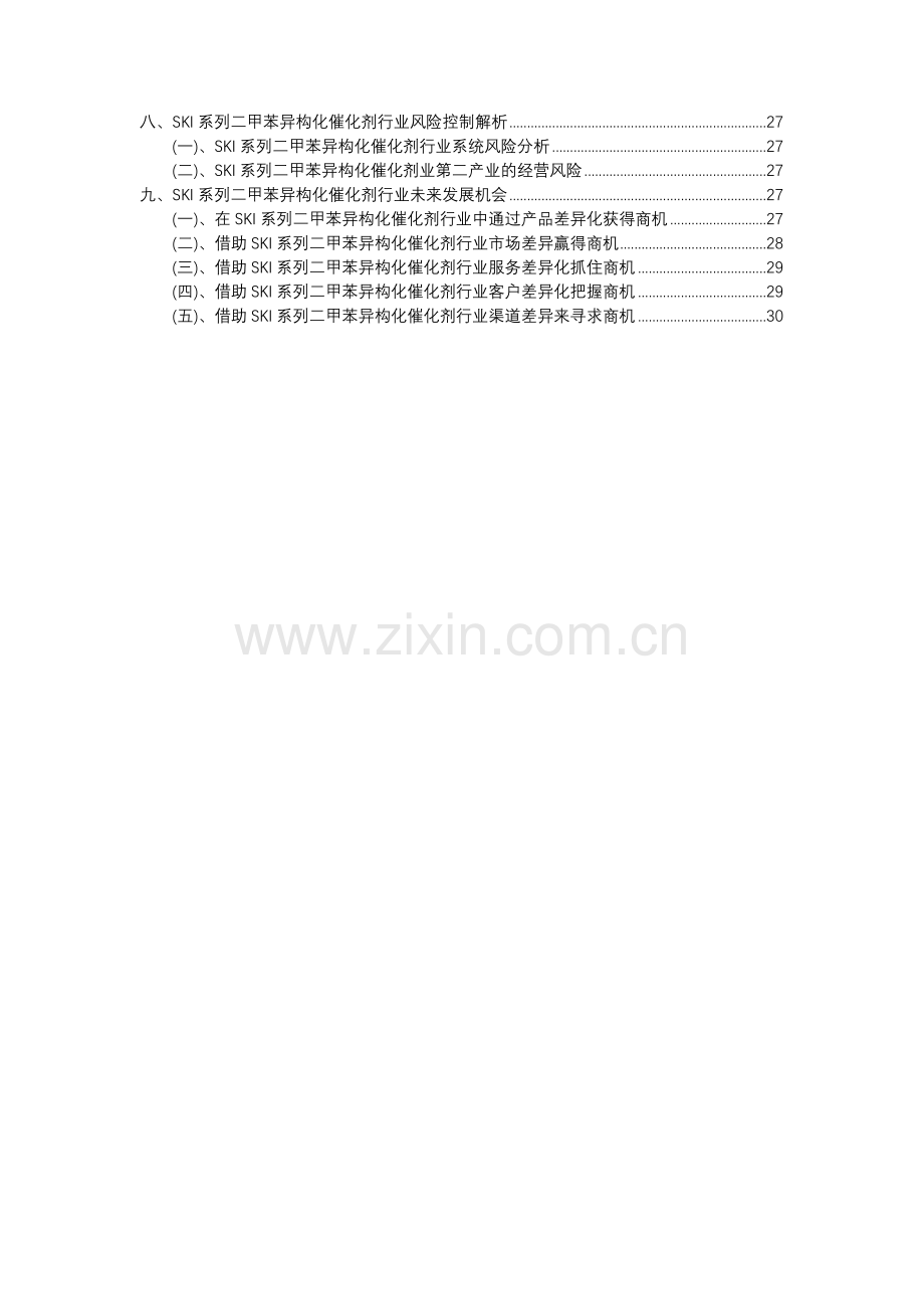 2023年SKI系列二甲苯异构化催化剂行业市场突围建议及需求分析报告.docx_第3页