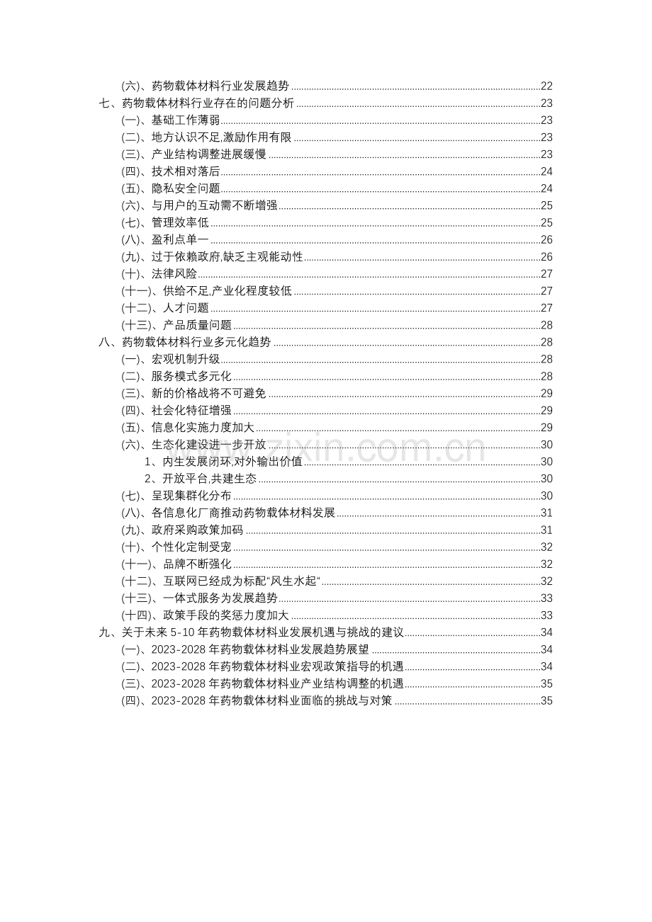 2023年药物载体材料行业分析报告及未来五至十年行业发展报告.doc_第3页