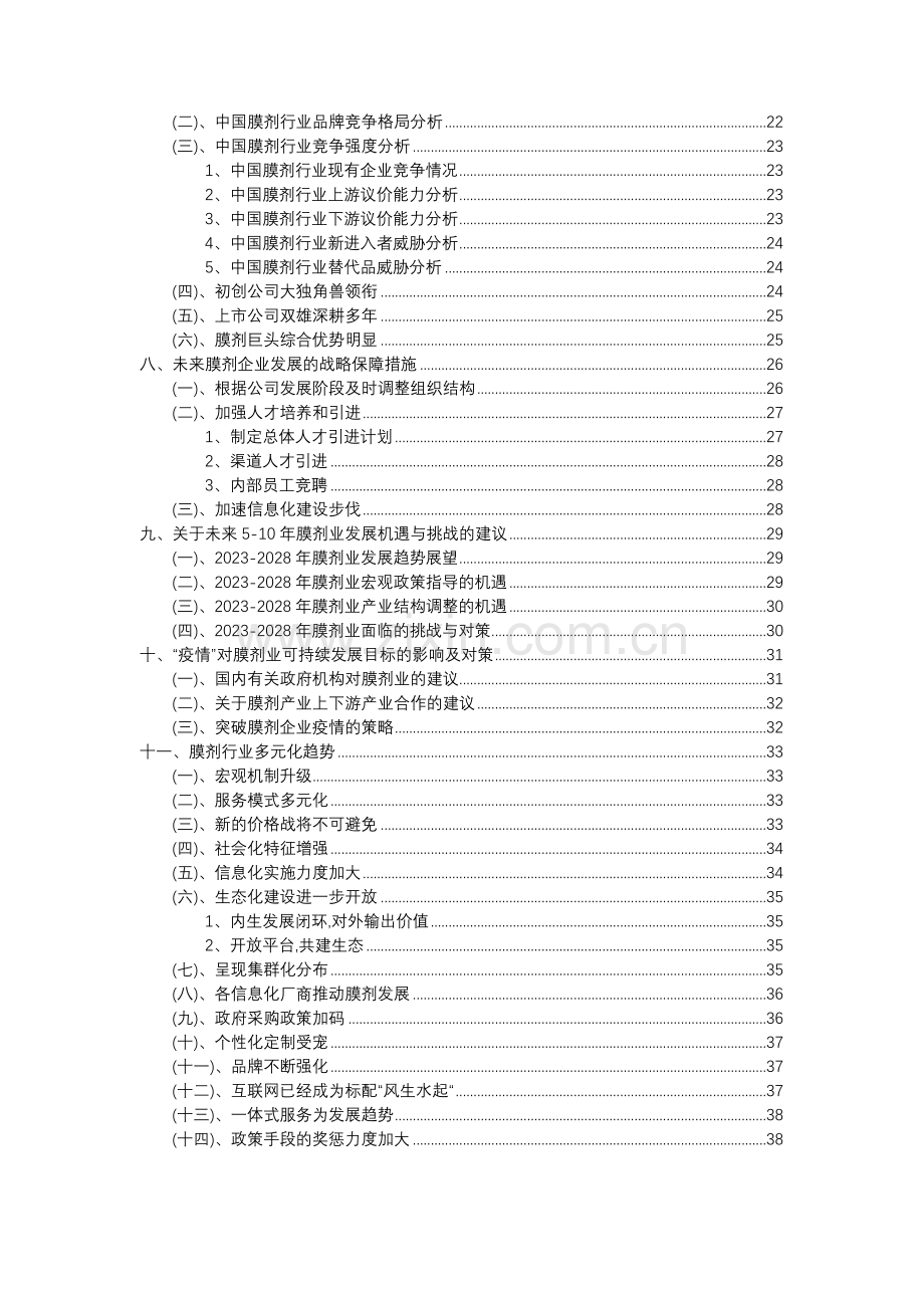 2023年膜剂行业分析报告及未来五至十年行业发展报告.doc_第3页