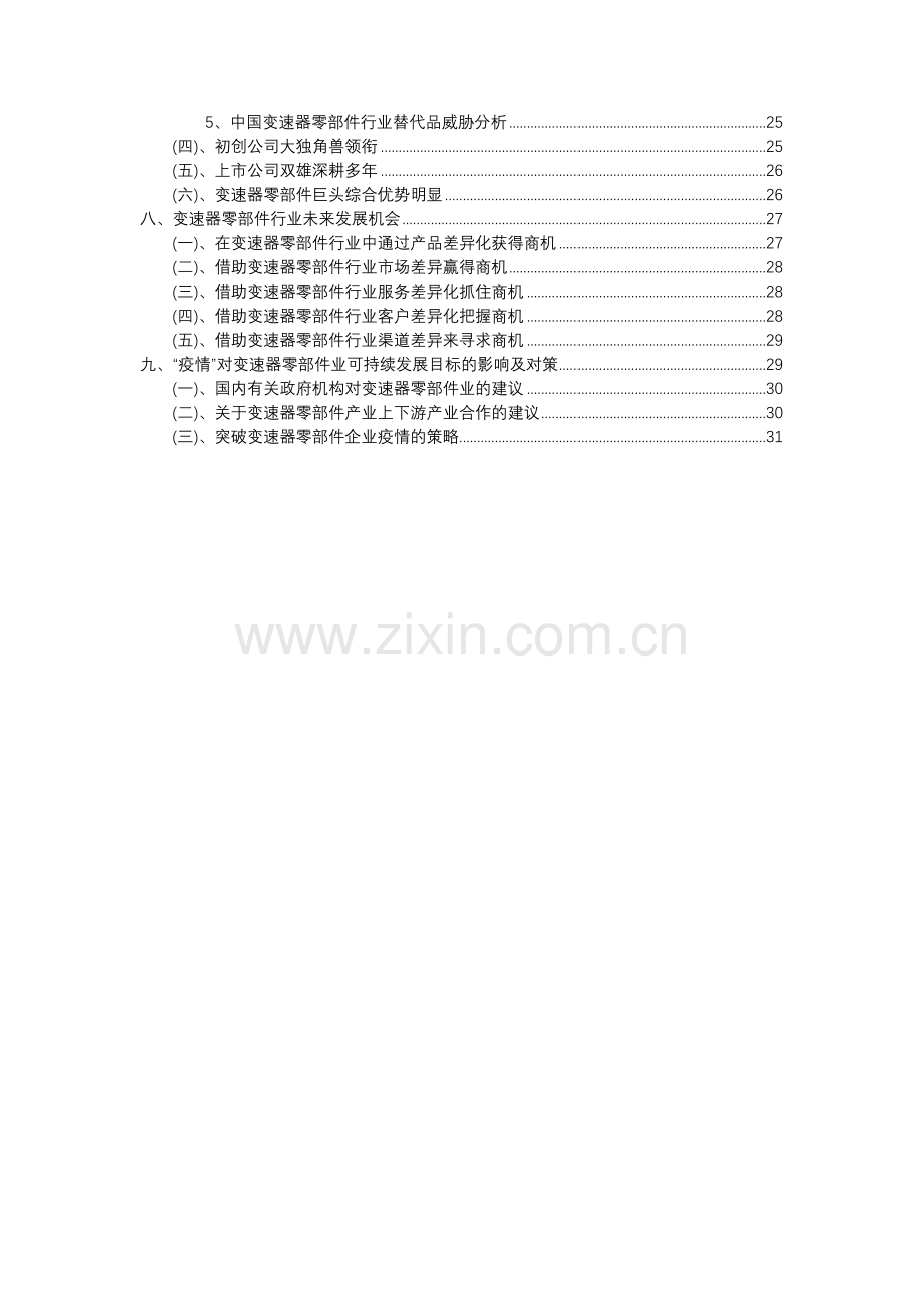 2023年变速器零部件行业洞察报告及未来五至十年预测分析报告.docx_第3页