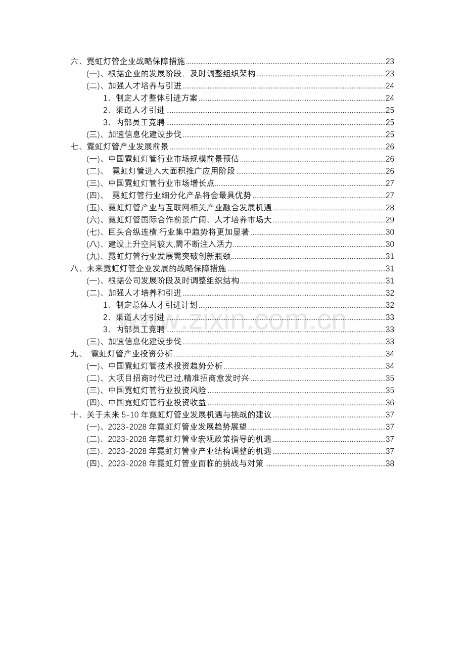 2023年霓虹灯管行业分析报告及未来五至十年行业发展报告.docx_第3页