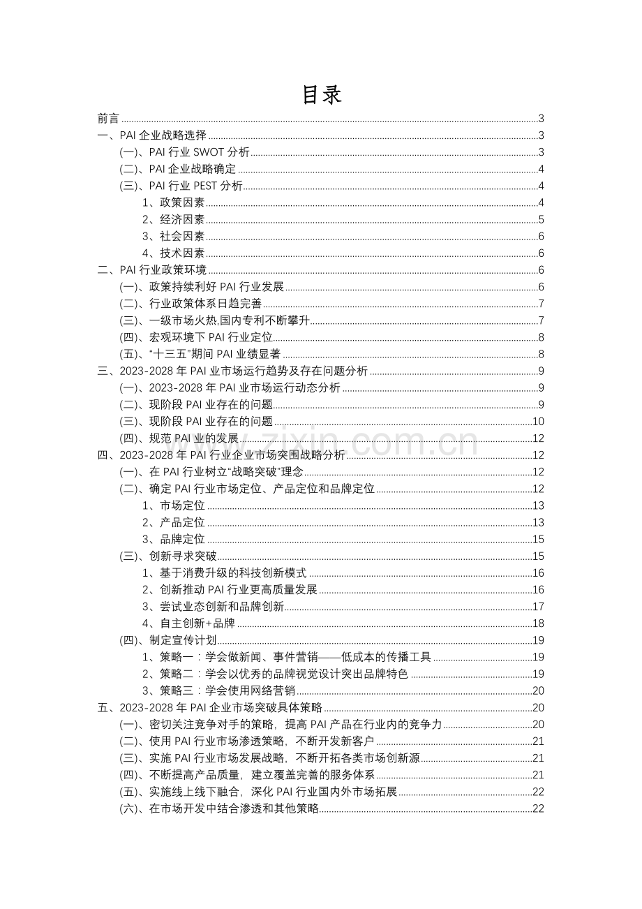 2023年PAI行业洞察报告及未来五至十年预测分析报告.docx_第2页