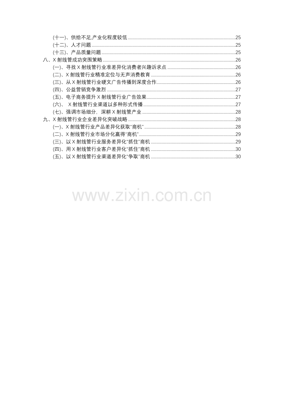 2023年X射线管行业市场突围建议及需求分析报告.docx_第3页