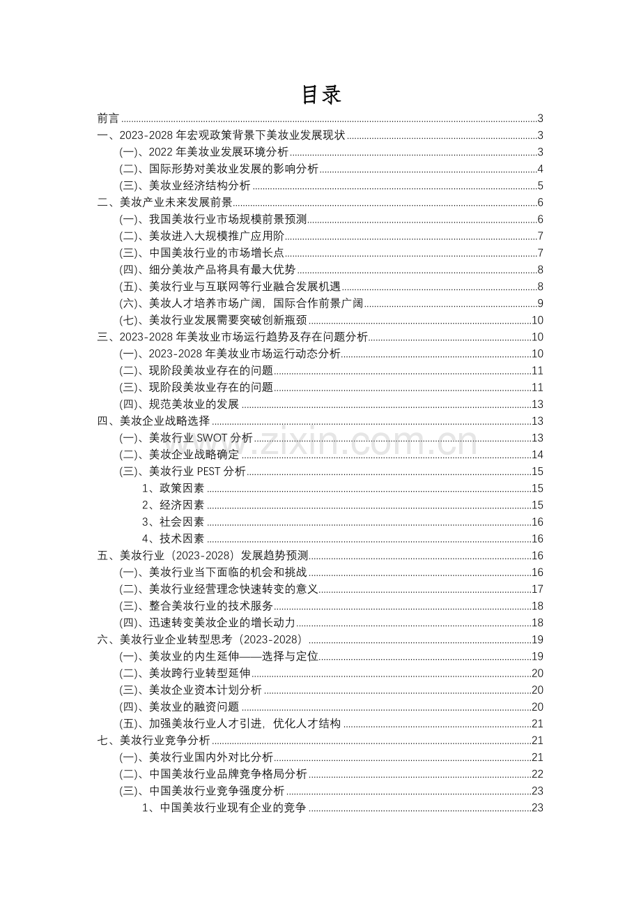 2023年美妆行业分析报告及未来五至十年行业发展报告.docx_第2页