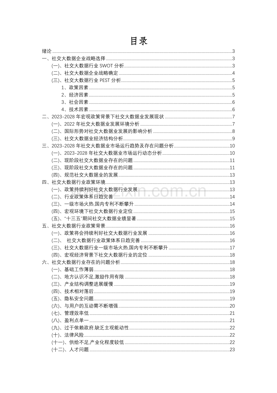 2023年社交大数据行业分析报告及未来五至十年行业发展报告.docx_第2页