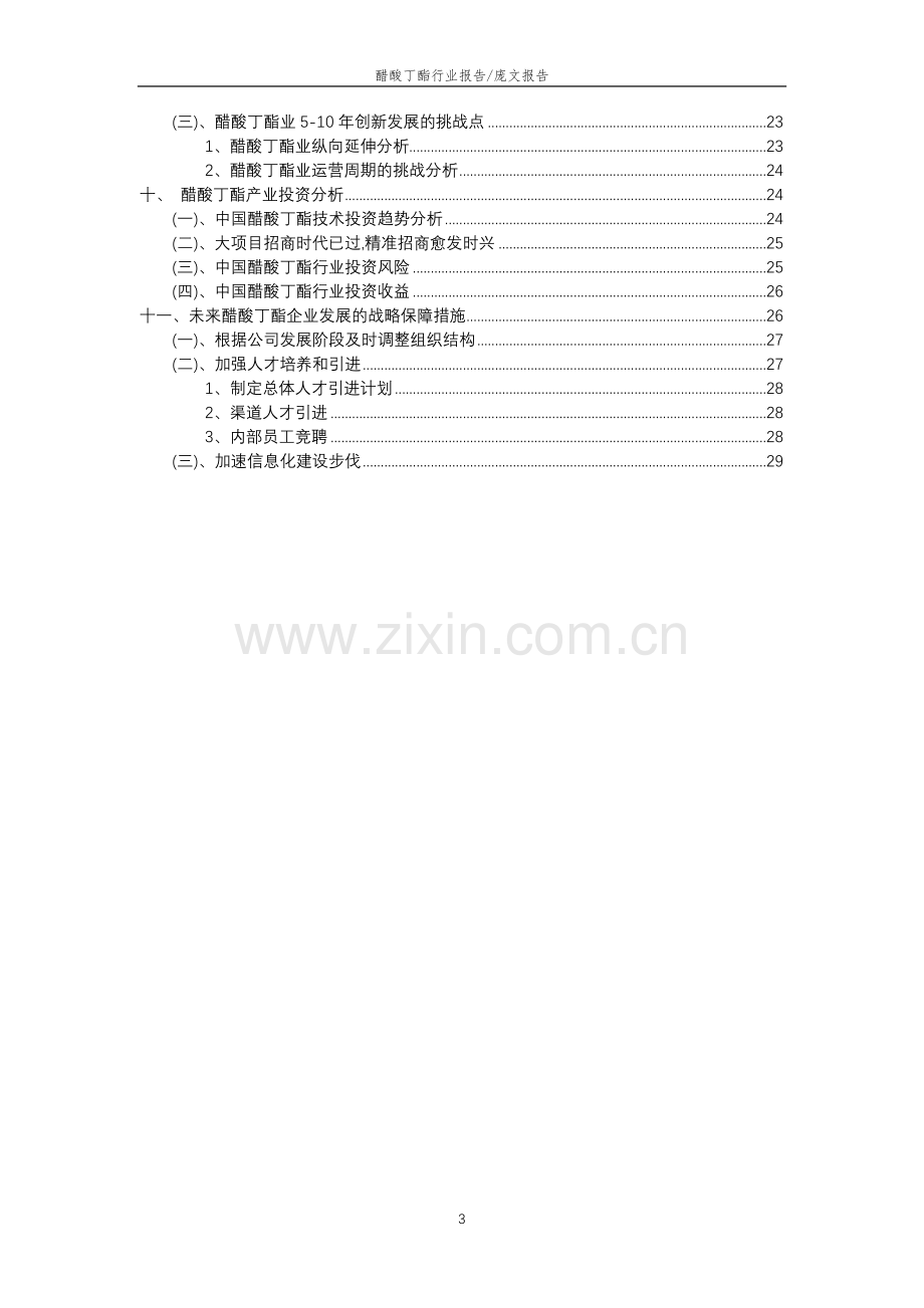 2023年醋酸丁酯行业分析报告及未来五至十年行业发展报告.docx_第3页