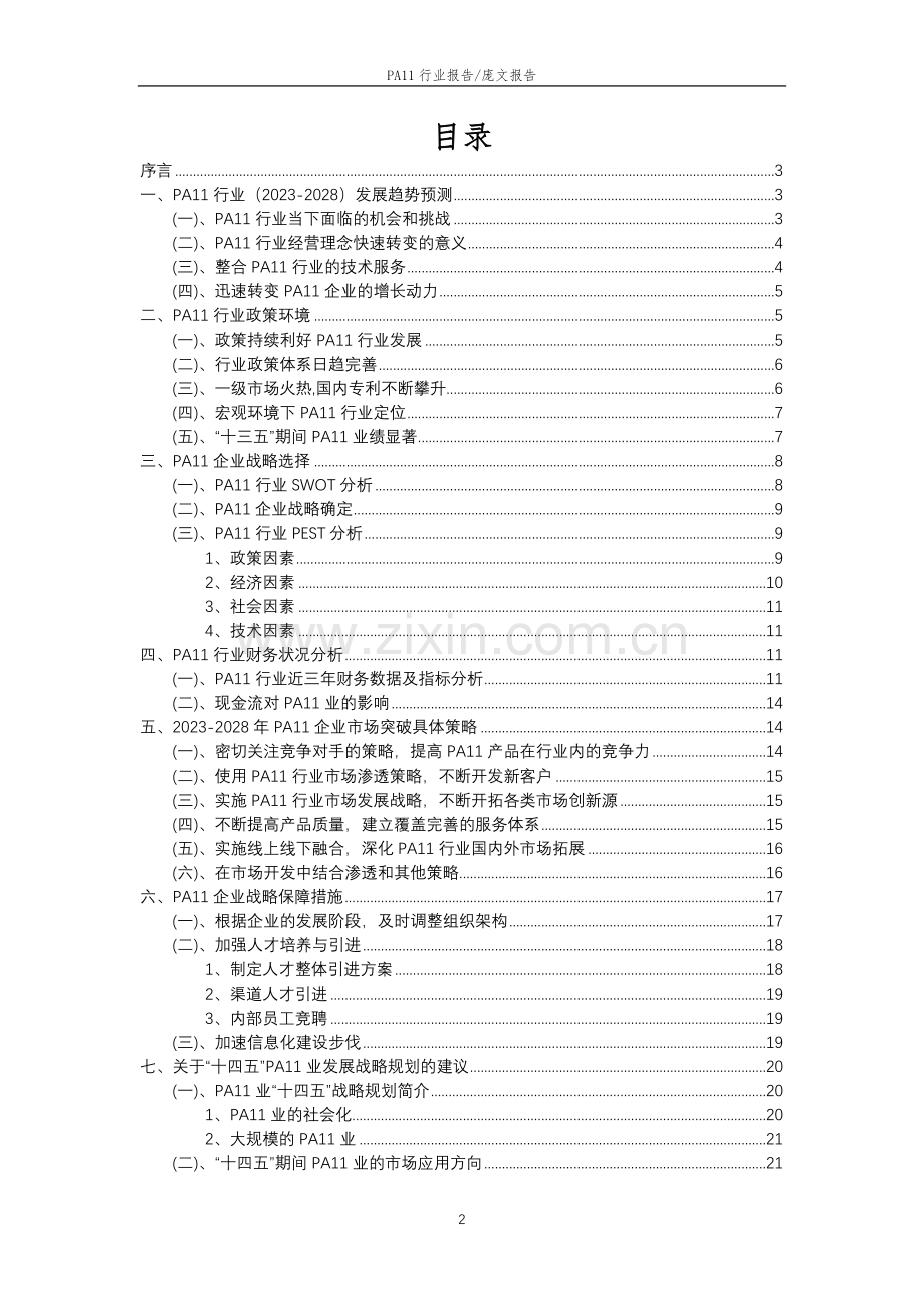 2023年PA11行业分析报告及未来五至十年行业发展报告.docx_第2页