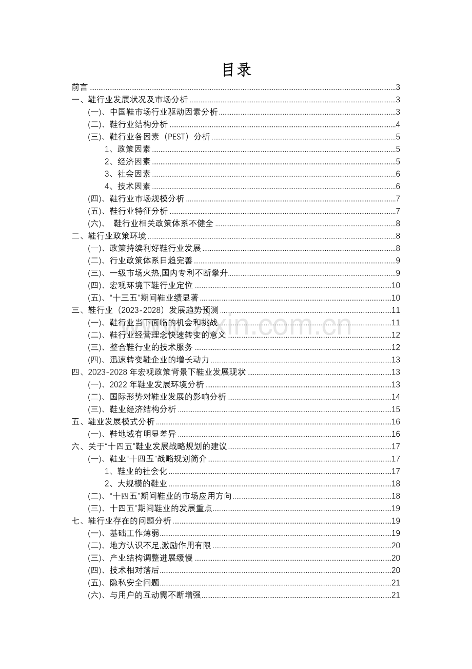 2023年鞋行业分析报告及未来五至十年行业发展报告.docx_第2页