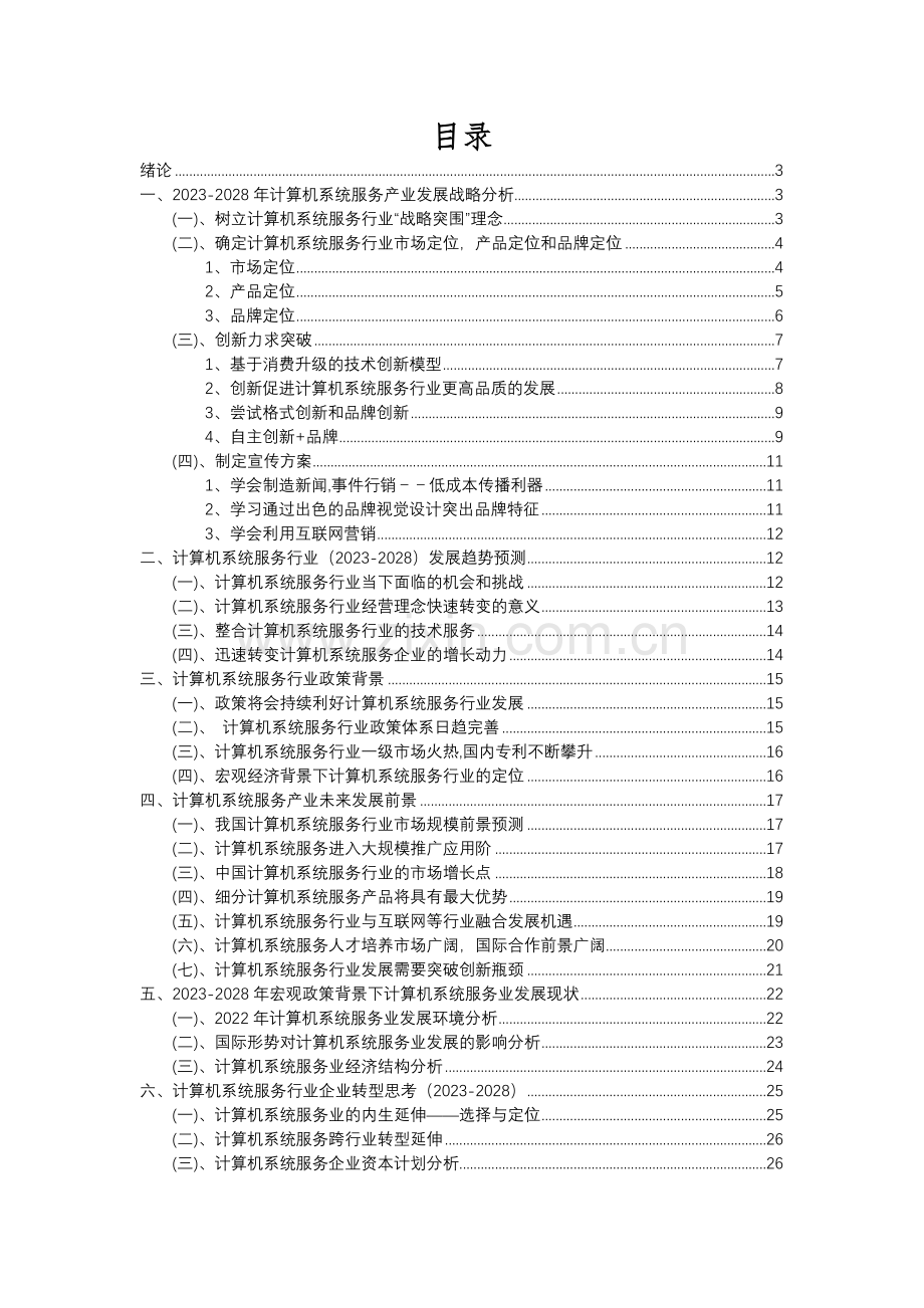 2023年计算机系统服务行业分析报告及未来五至十年行业发展报告.docx_第2页