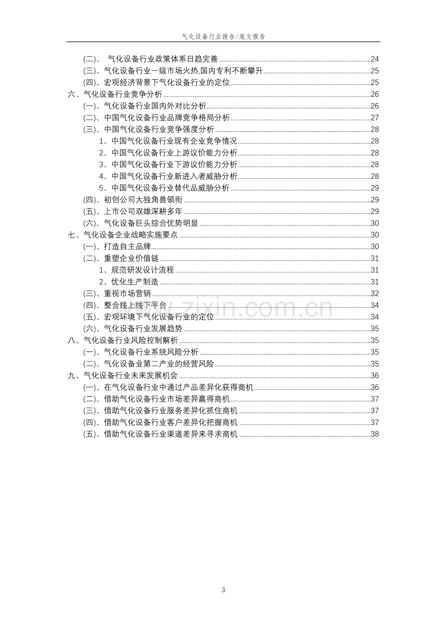 2023年气化设备行业分析报告及未来五至十年行业发展报告.docx_第3页