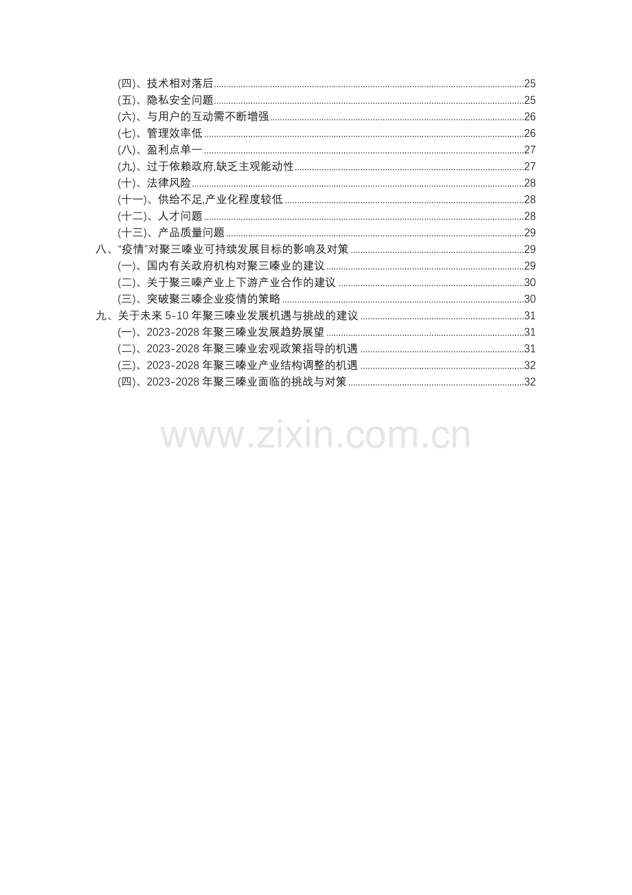 2023年聚三嗪行业分析报告及未来五至十年行业发展报告.docx_第3页