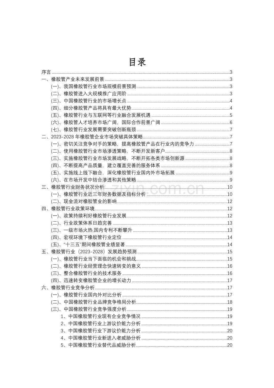 2023年橡胶管行业分析报告及未来五至十年行业发展报告.doc_第2页