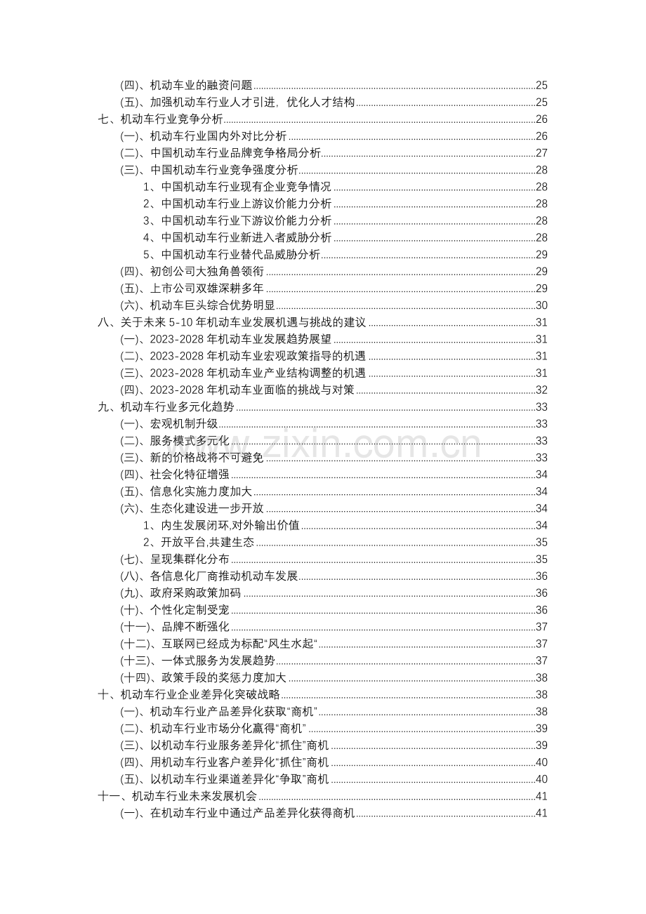 2023年机动车行业分析报告及未来五至十年行业发展报告.docx_第3页