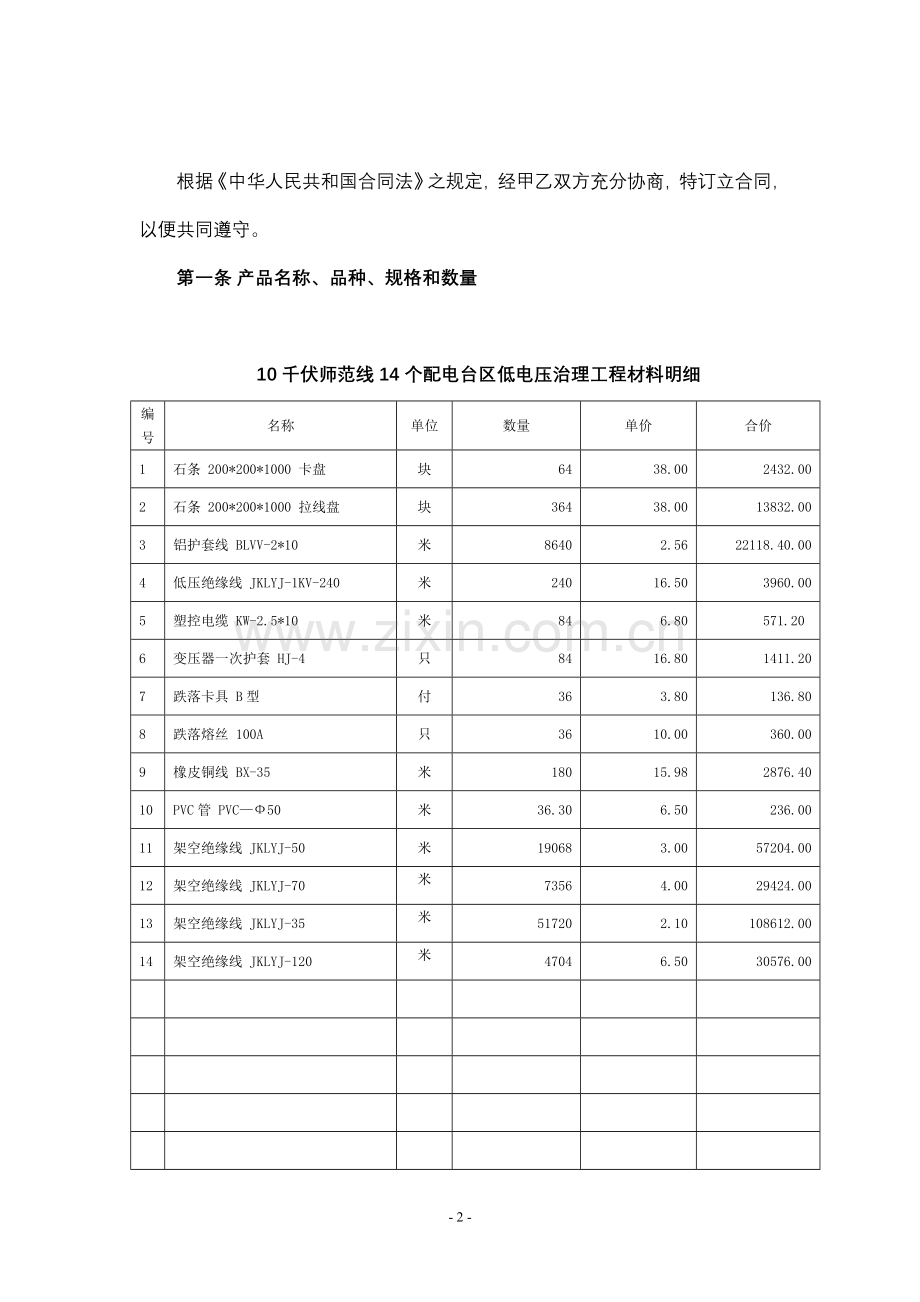 设备材料采购合同.doc_第2页