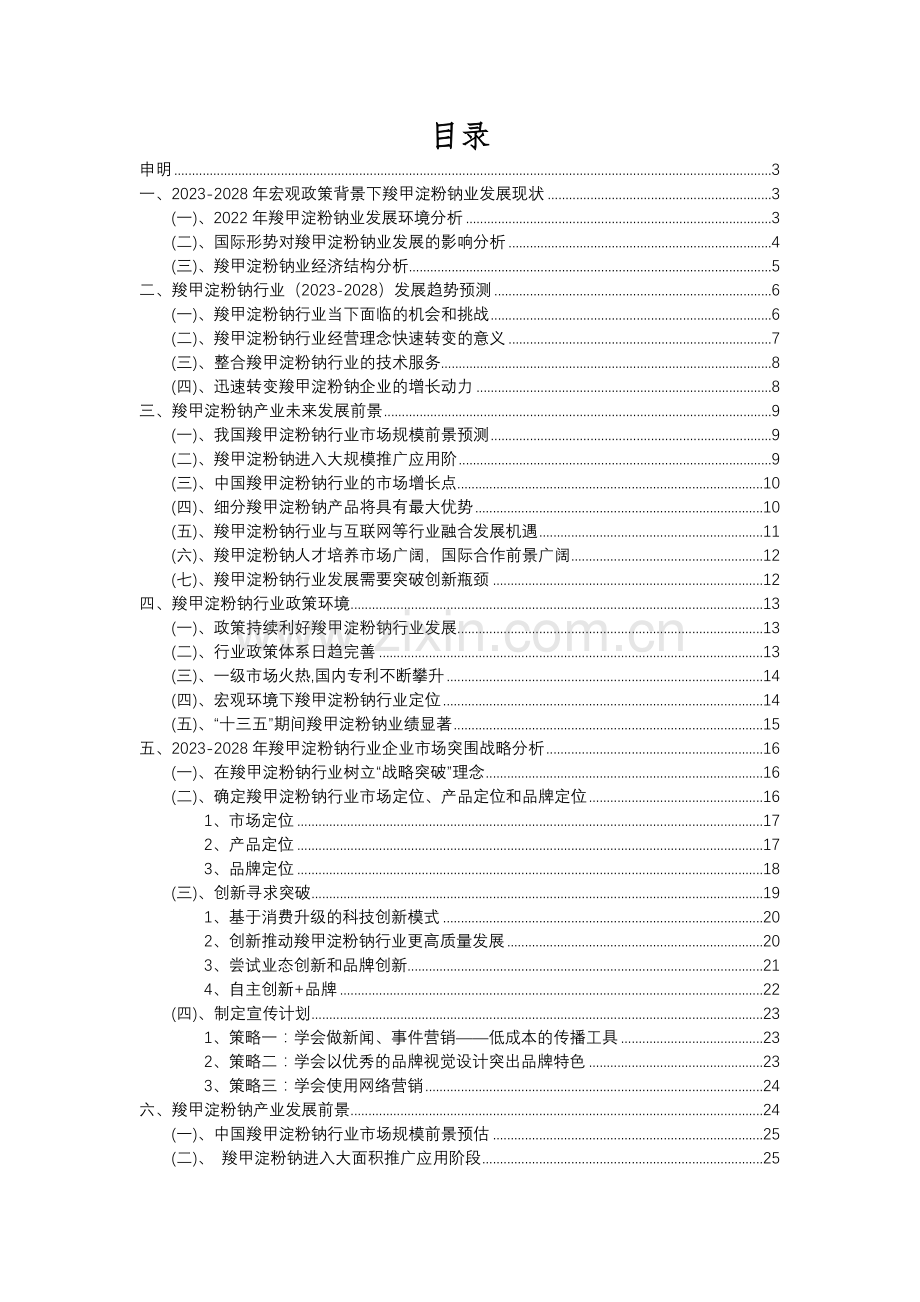 2023年羧甲淀粉钠行业分析报告及未来五至十年行业发展报告.docx_第2页