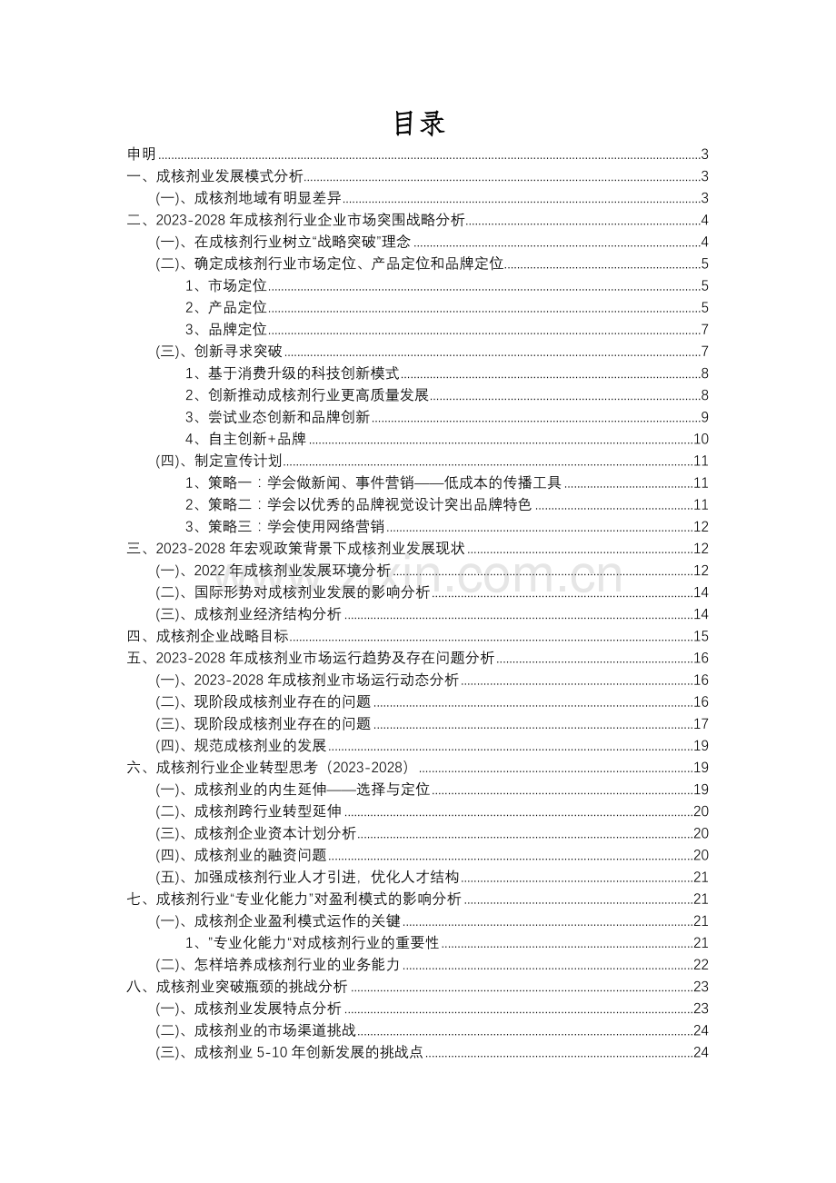 2023年成核剂行业分析报告及未来五至十年行业发展报告.docx_第2页