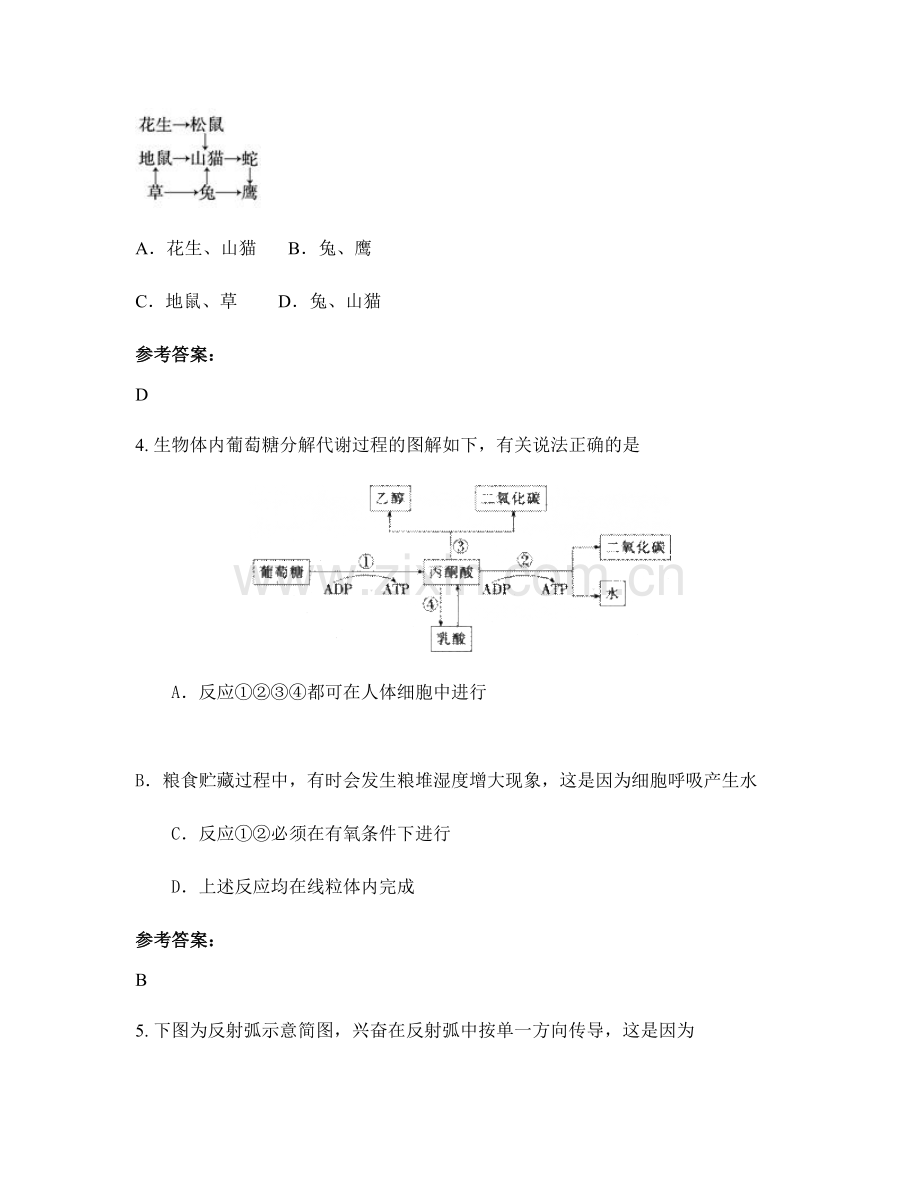 2022年广东省汕头市莲阳中学高二生物联考试题含解析.docx_第2页