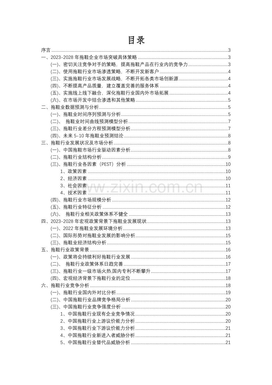 2023年拖鞋行业分析报告及未来五至十年行业发展报告.docx_第2页