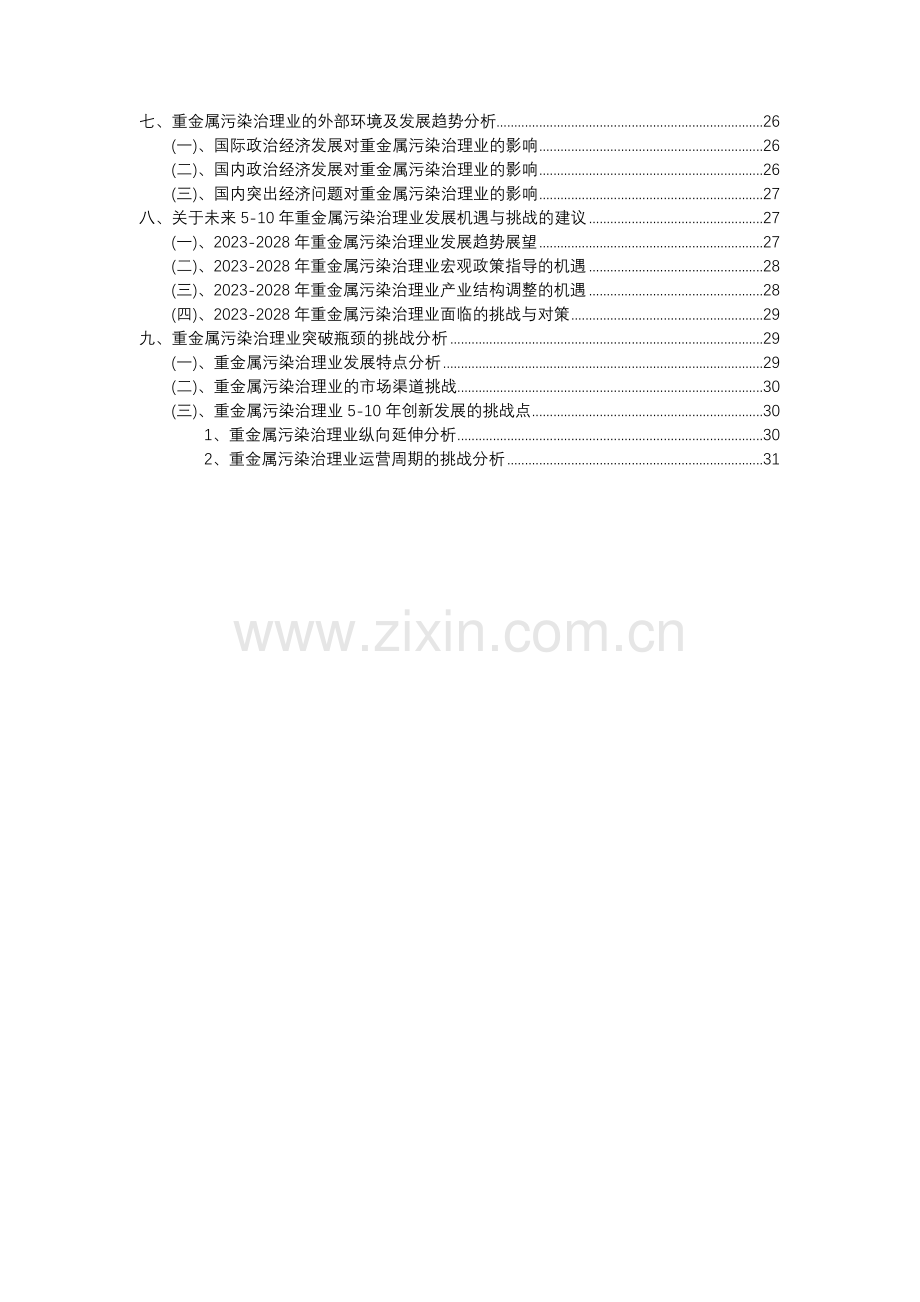 2023年重金属污染治理行业分析报告及未来五至十年行业发展报告.docx_第3页