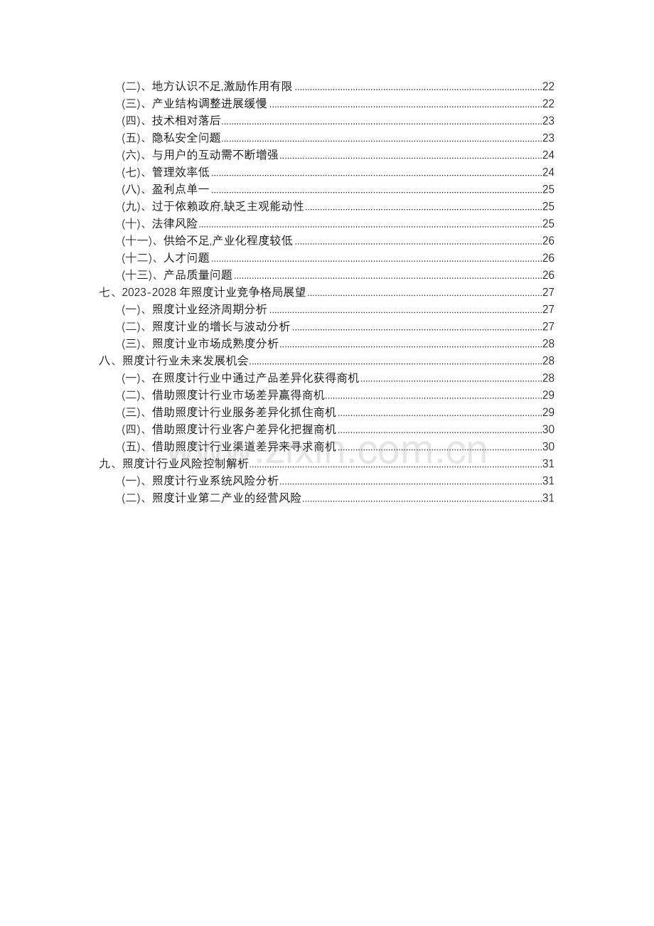 2023年照度计行业分析报告及未来五至十年行业发展报告.docx_第3页