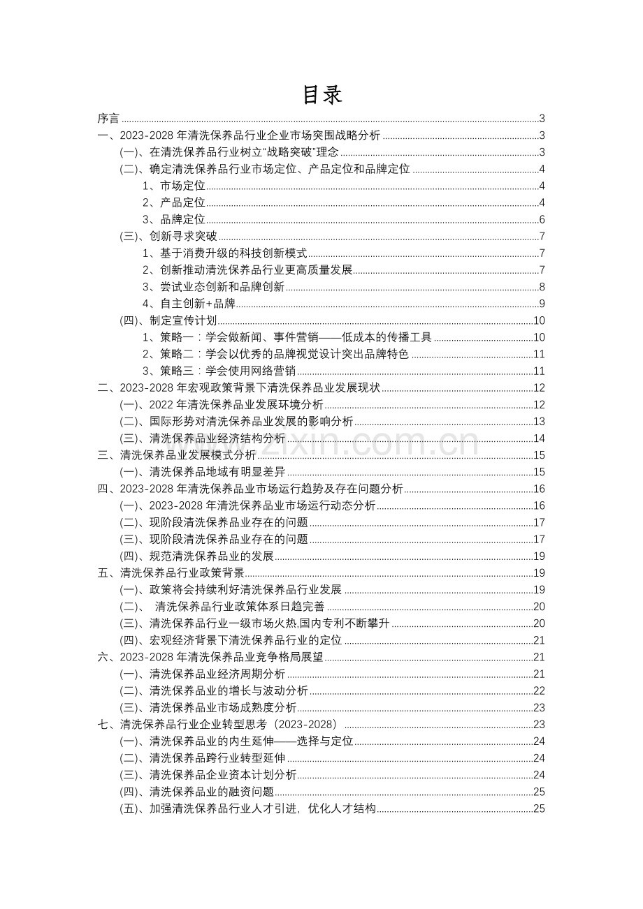 2023年清洗保养品行业分析报告及未来五至十年行业发展报告.docx_第2页