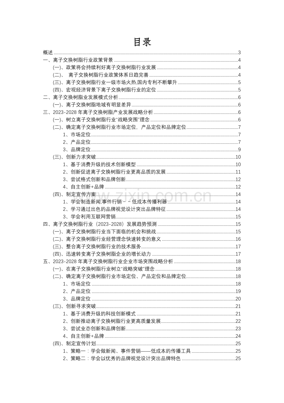 2023年离子交换树脂行业分析报告及未来五至十年行业发展报告.docx_第2页