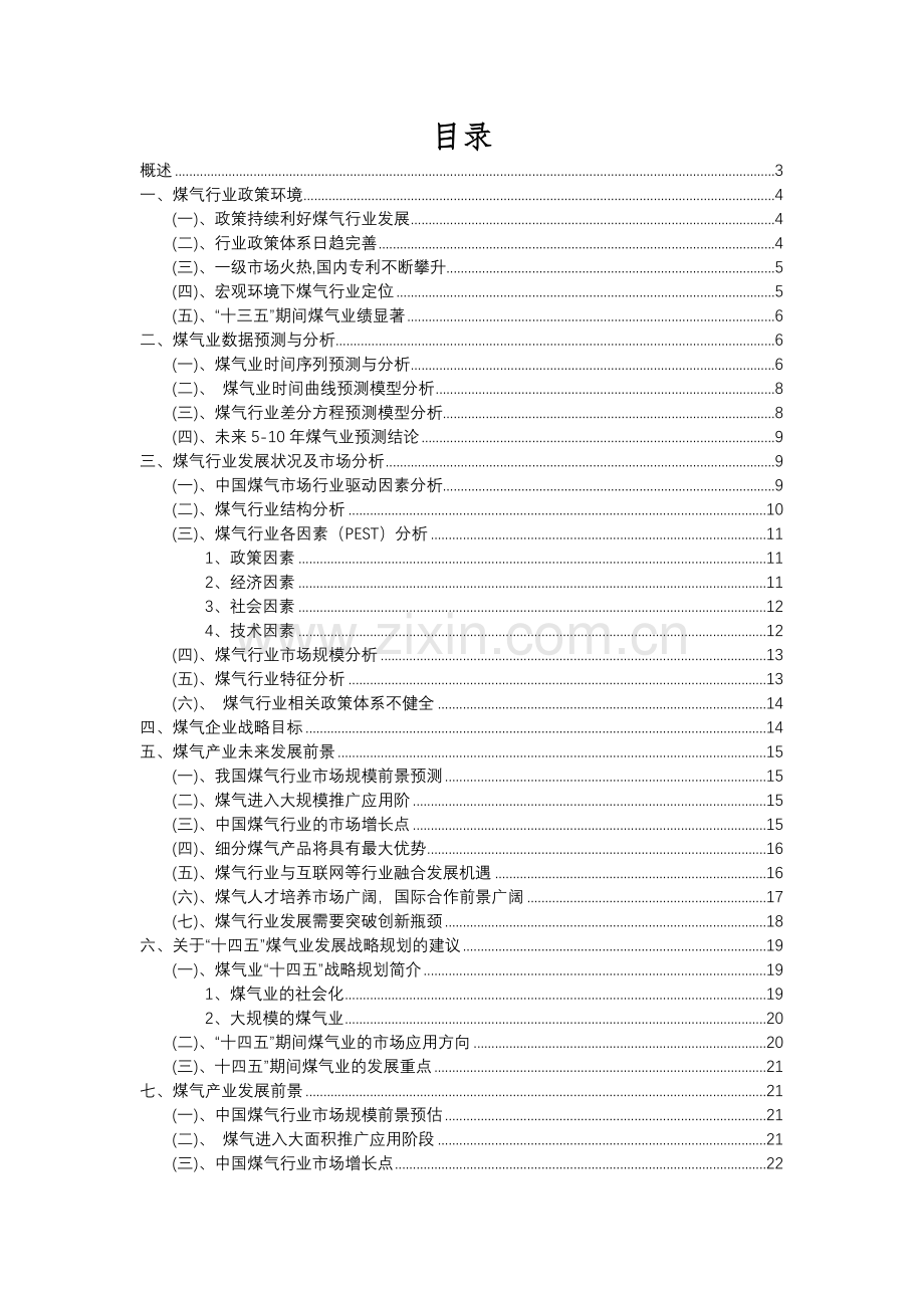 2023年煤气行业分析报告及未来五至十年行业发展报告.docx_第2页