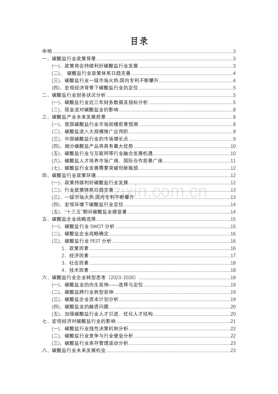 2023年碳酸盐行业分析报告及未来五至十年行业发展报告.docx_第2页