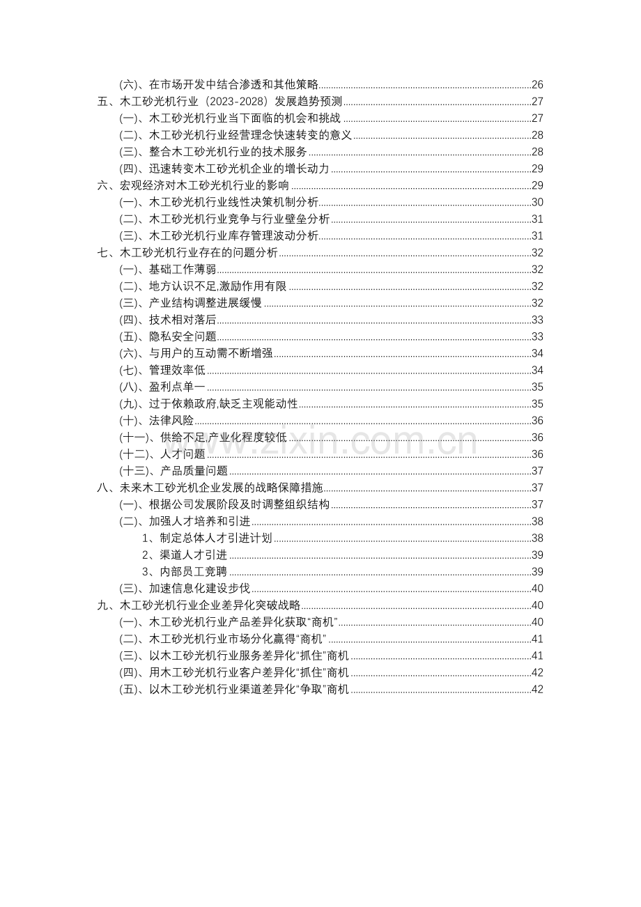 2023年木工砂光机行业分析报告及未来五至十年行业发展报告.docx_第3页