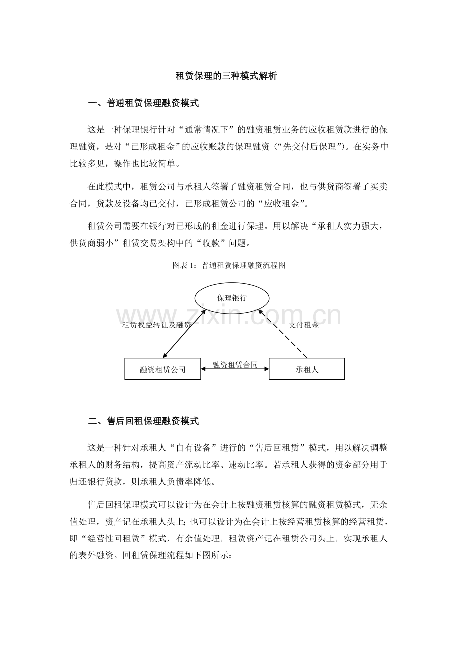 融资租赁保理模式解析.doc_第1页