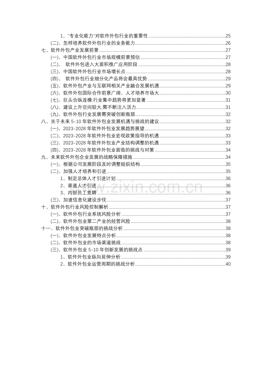 2023年软件外包行业分析报告及未来五至十年行业发展报告.docx_第3页