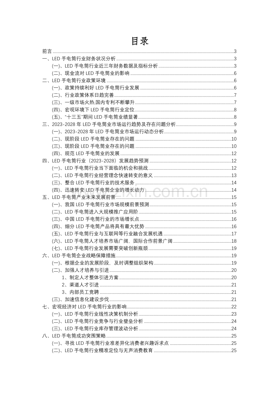 2023年LED手电筒行业洞察报告及未来五至十年预测分析报告.docx_第2页