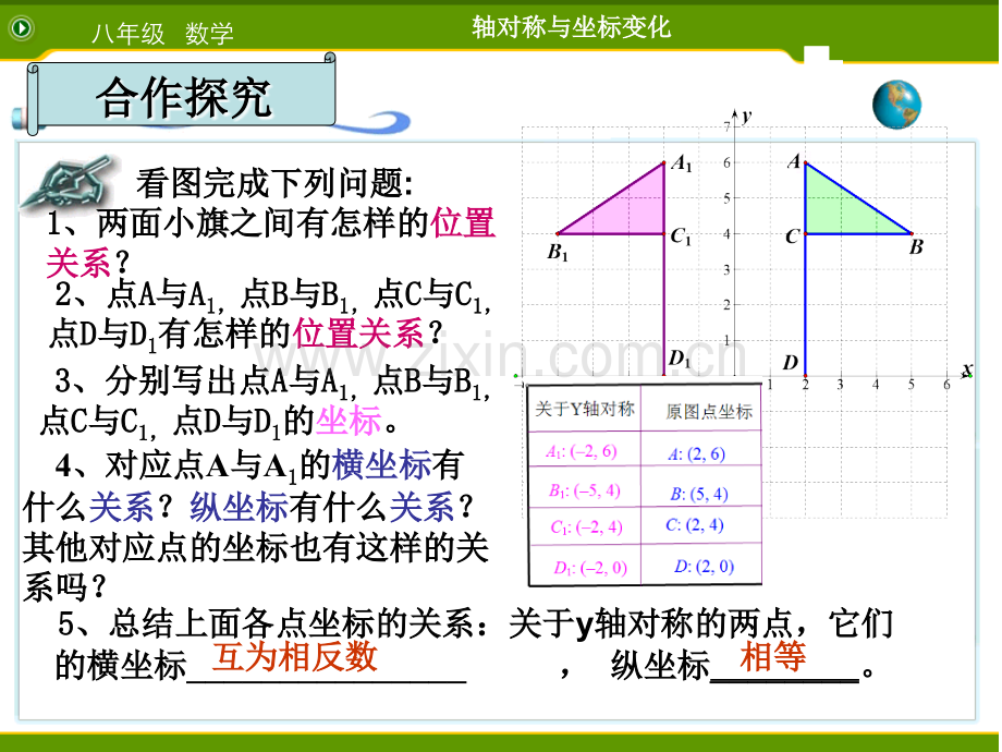 轴对称与坐标变化公开课.pptx_第2页