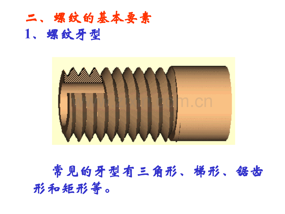 机械制图--标准件与常用件螺纹及螺纹连接件.pptx_第2页