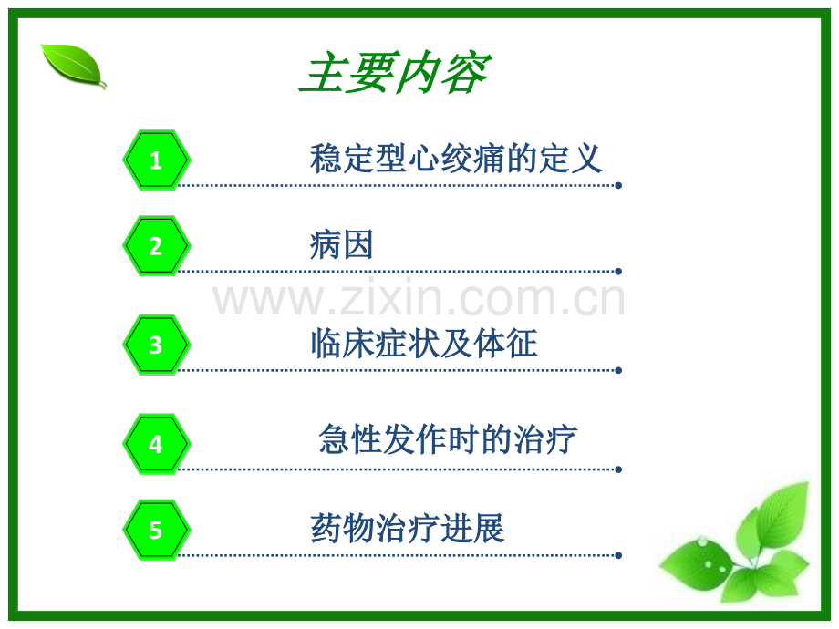 稳定型心绞痛及其治疗.pptx_第1页